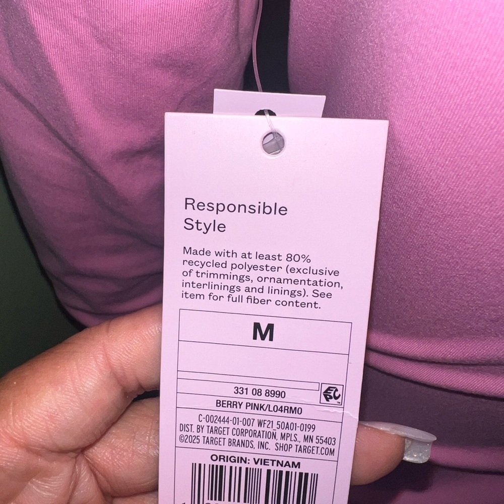 Wild Fable Pink Long Sleeve Dress - Picture 5 of 5